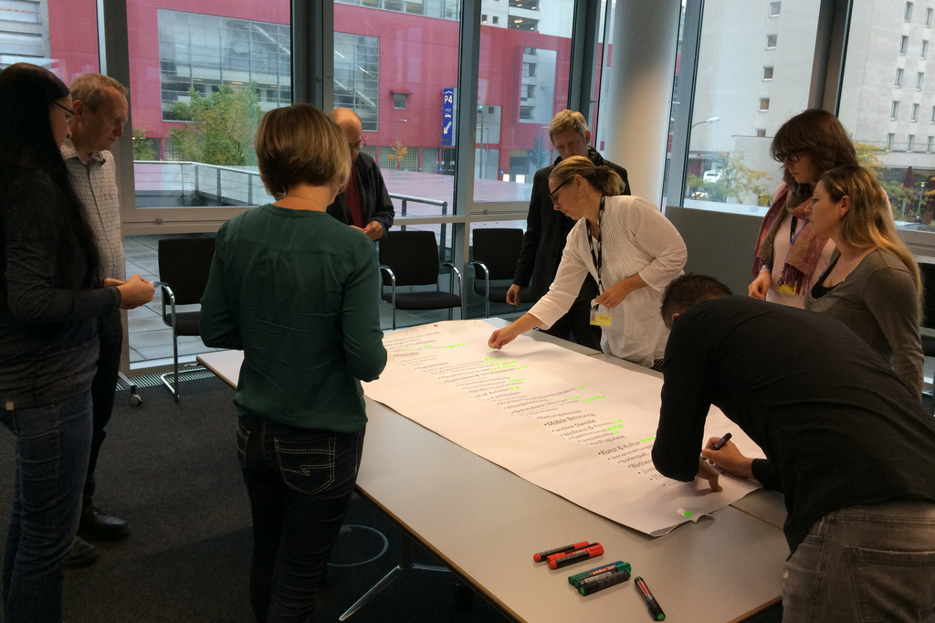 Workshop der Vienna Airport Region zur Frage der wichtigen Standortargumente