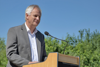 Reinhard Deimel Eröffnung Radweg Thayarunde 2017