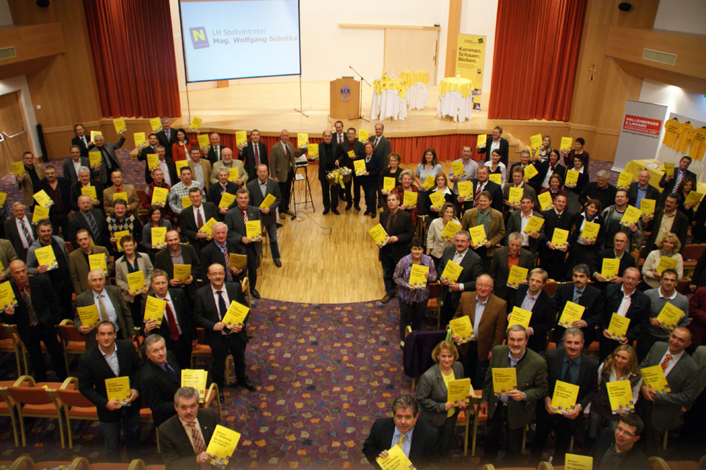 Generalversammlung Verein Interkomm mit Landeshauptmann Stellvertreter Wolfgang Sobotka