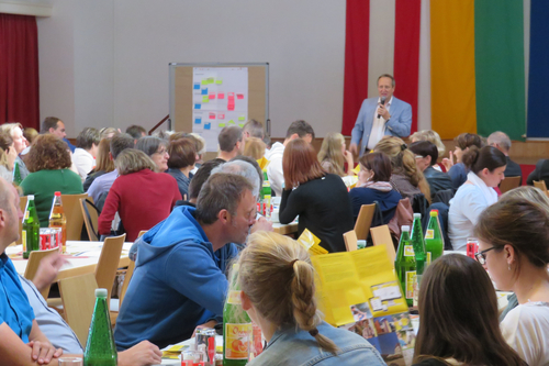 Josef Wallenberger beim HAK-Workshop im Kulturstadl