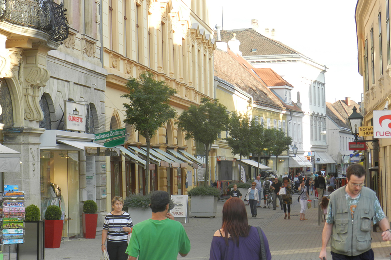 Standortmarketing in der Stadtgemeinde Baden als Schwerpunkt der Wallenberger und Linhard Regionalberatung