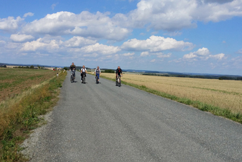 Regionalberater unterwegs auf dem Thayarunde-Radweg