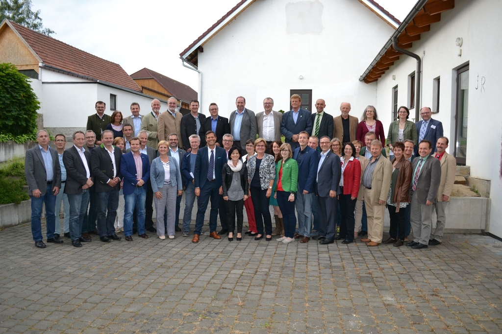 Teilnehmer der Hauptregionsversammlung im Waldviertel