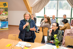 NR Bgm. Angela Fichtinger beim Wohnen im Waldviertel Gemeindeworkshop